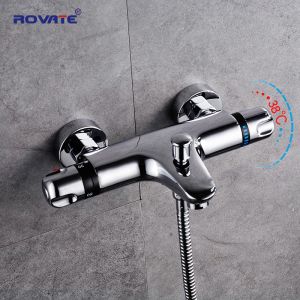 China Multi Functions rain shower set Germane Style ROVATE Polished Surface on sale