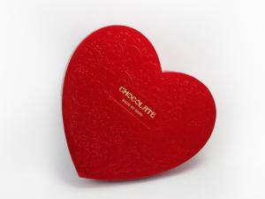 Quality Exclusive Romantic Bright Heart Shaped Chocolate Gift Box Valentine