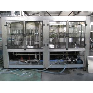 Stable Automatic Water Bottle Filling Machine Rinsing Filling And Capping Plant