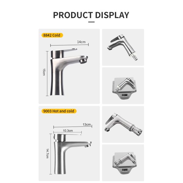 Custom Lead Free Stainless Steel Shower Faucet Environmentally Friendly
