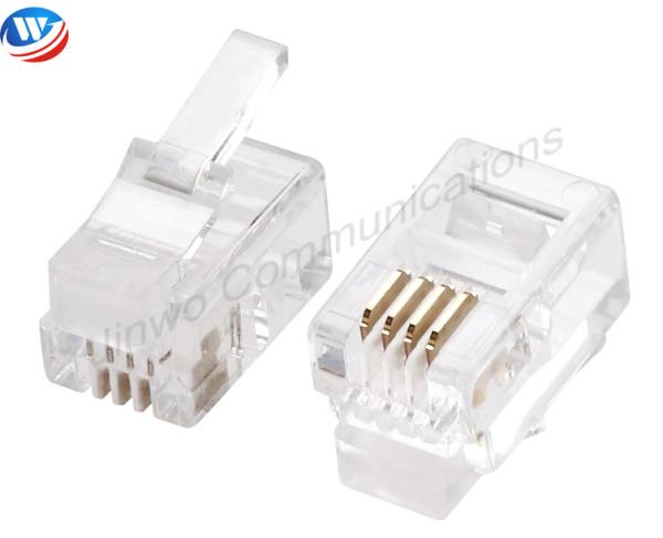 Buy Unshielded RJ11 4P4C Modular Plug Boot For Data Center at wholesale prices