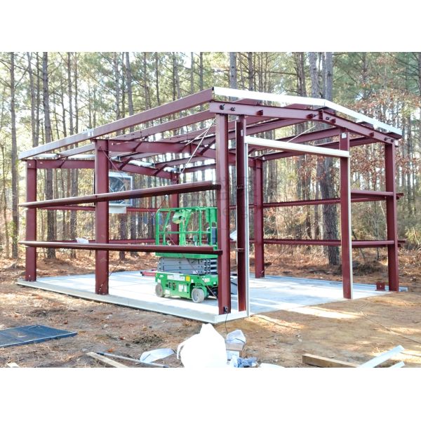 Decoiling Processing Service For Heavy Steel Structure Car Barn Hangar Garage Carport