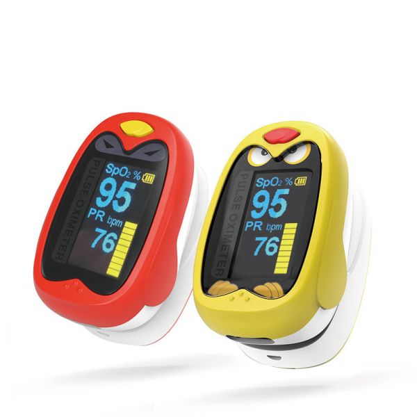 Digital Oxymeter USB Rechargeable Finger Pulse Oximeter for Pediatric Baby Infant