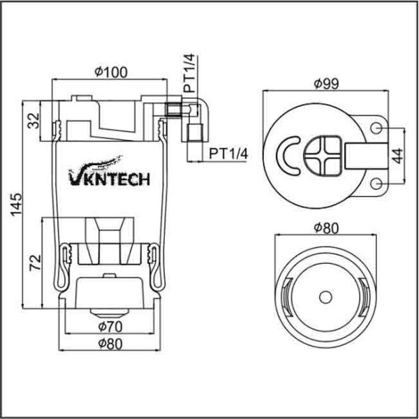49710-2222 Seat Air Spring HINO LSH 360HP