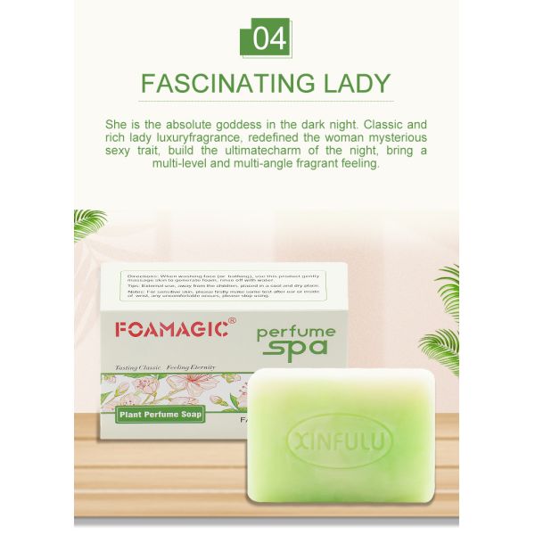 ODM Organic Handmade Soap Perfume Plant Essential Oil Whitening Body Bath Toilet Soap