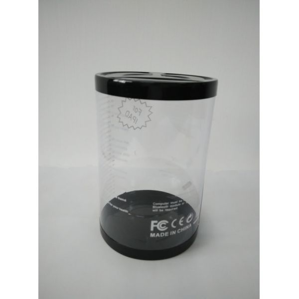 Transparent cylinder type blister packaging