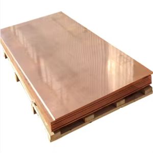 China High Strength Cold Rolled Copper Sheet 0.1mm-200mm HRB 50-85 For Industrial Connectors on sale