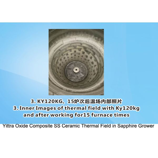 Yittra Oxide Stabilized Ceramic Thermal Chamber for Sapphire Making