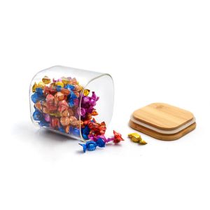 Quality 500ml Mildewproof Glass Pantry Storage Containers For Kitchen for sale