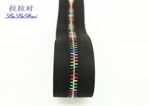 Rainbow Brass Teeth 10 Inch Long Chain Zipper 5# To 8# Length Length For Cardigans
