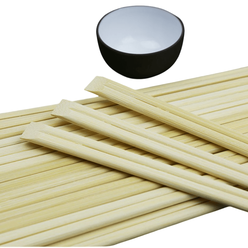 210mm/240mm*4.8mm Paper Wrapped Disposable Tensoge Bamboo Sushi Chopsticks for Household/Restaurant/Hotel Gatherings