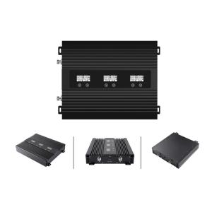 Quality Powerful 80dB Tri Band Mobile Signal Booster Amplifier 800MHz 900MHz 2600MHz for sale
