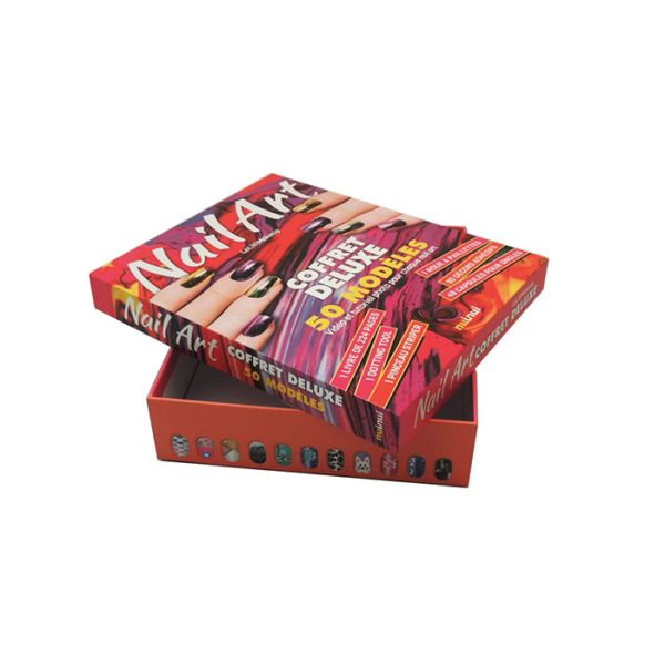 Custom Logo Lid Base Cardboard Gift Boxes With Lids Rigid Paper Material Full Color