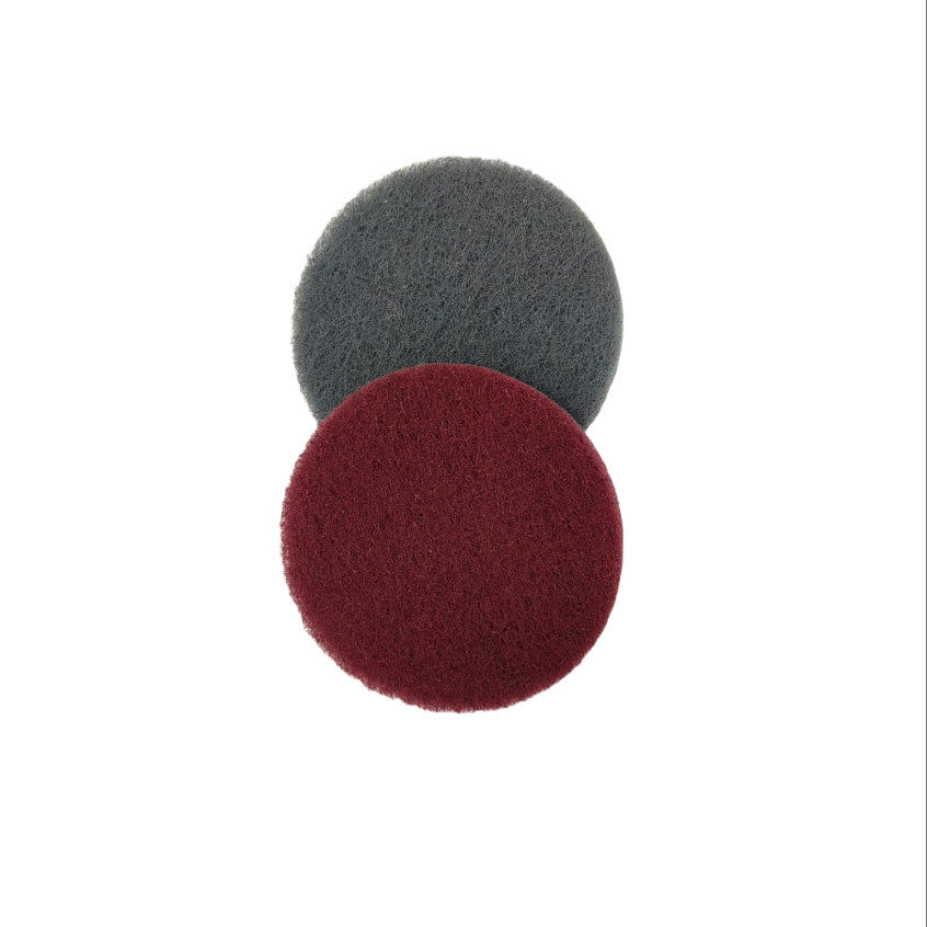 Industrial Kitchen Cleaning Polishing Nylon Diamond Abrasive Wire Brushing Cloth Plush Scouring for Customization