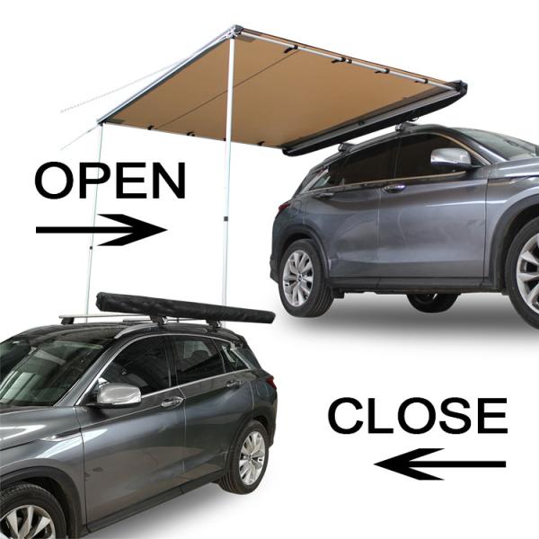 Canvas Pickup Truck Suv Rv Car Side Awning Tent Camper Roof Top Tent