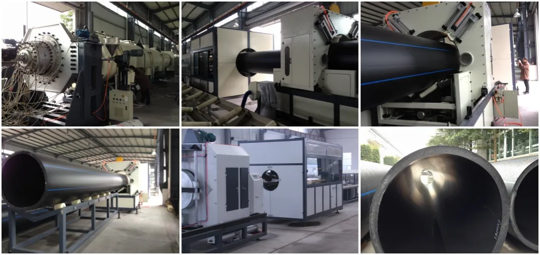 HDPE Water/Gas Supply Pressure Pipe Single Layer & Multi-Layer Co-Extrusion Production System