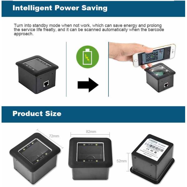 CMOS Image Sensor QR Code Scanner Module RD4500R For Turnstile Vending Machine Kisok