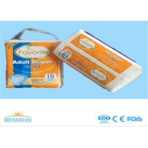 Quality Professional Thick Adult Disposable Diapers Non Toxic Environmentally Friendly Nappies for sale