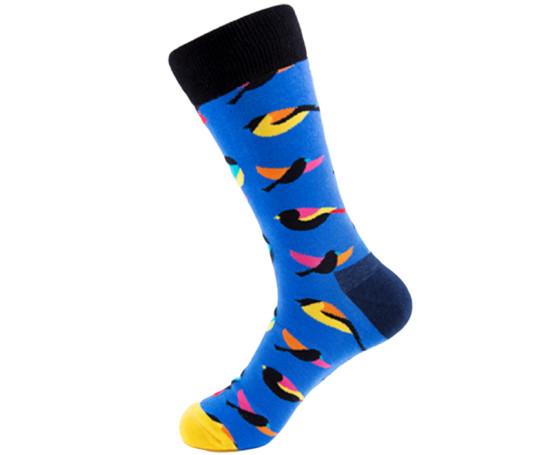 Buy Breathable Trendy Mens Socks / Crew Fancy Dress Socks Funny Cotton Cool Custom Made at wholesale prices