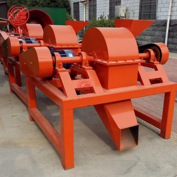 Granule Ammonia Fertilizer Crushing Machine 5t/H 8mm Feeding