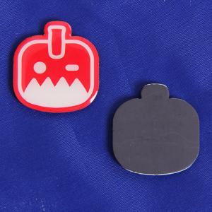 Quality fantastic new design fridge magnet badge, soft magnet printing gift badge for sale