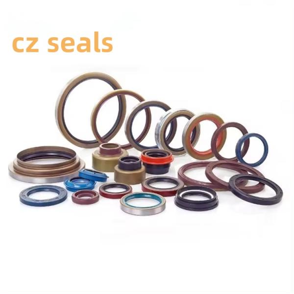 NBR FKM Acm Silicone PTFE Shaft Bearing High Pressure Rubber Oil Seal customized color