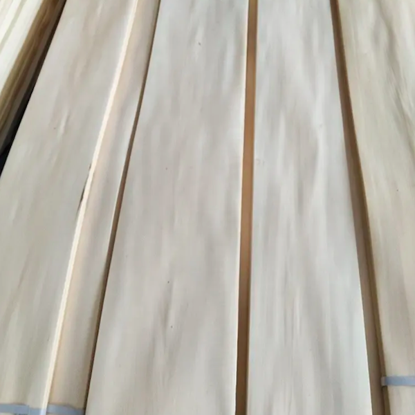 Core Wooden Flooring Sheets , 0.5mm Basswood Sliced Crown Cut Veneer