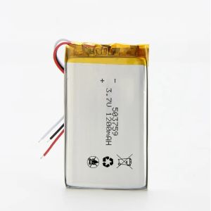 503759 3.7v 1200mah Lithium Polymer Battery Pack High Capacity