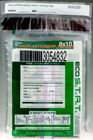 Plastic Money/Evidence Security Envelopes Cash Deposit Seal Bags, Bank Industrial Use cash security deposit bags, bageas