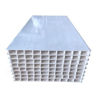 China White Hollow Cleanroom Sandwich Panel Magnesium EPS Rockwool on sale