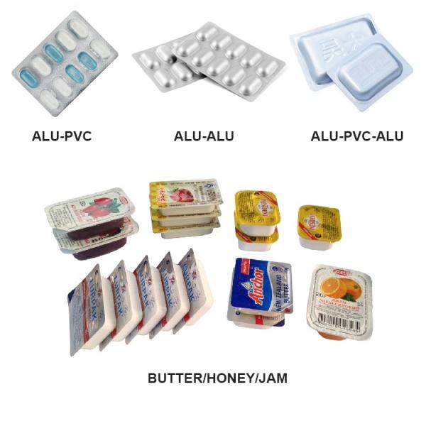 Automatic Blister Packing Machine High Speed Driven With Siemens Touch Screen