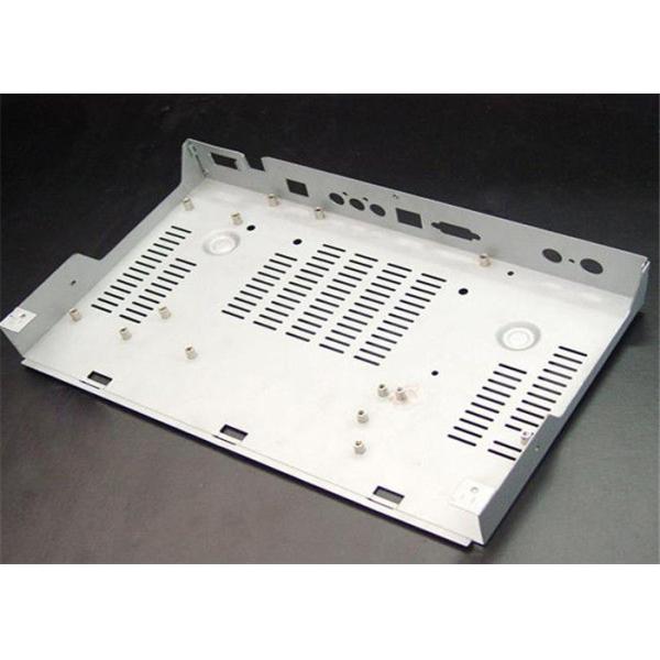 Brushed Metal Stamping Accessories , Aluminum Stamping Process For Computer