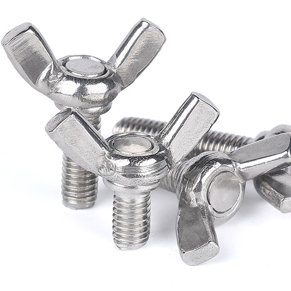 Stainless steel Thumb Screw custom bolts nuts screws Machine Wing Butterfly bolts