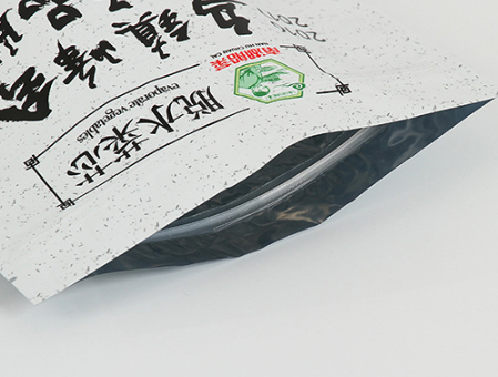 Self Supporting VMPET OPP Aluminum Foil Zipper Bag For Pet Food