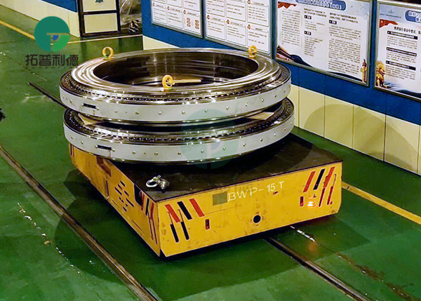 Large Capacity Battery Driven Steerable Towed Mold Transfer Truck With Remote Control