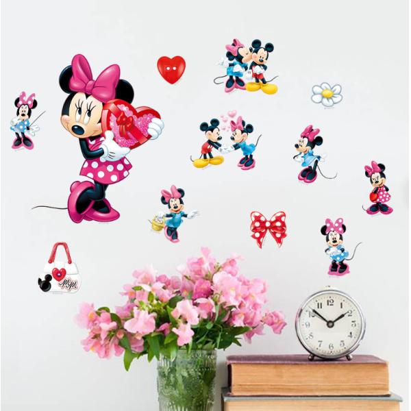 Peel And Stick Mickey And Minnie Wall Stickers With 3D Augmented Reality
