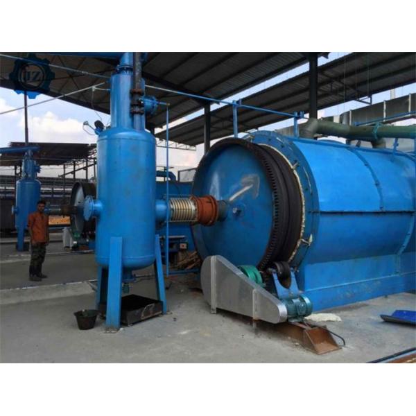 10TPD Full Automatic Waste Tyre Recycle To Fuel Oil Pyrolisis Plant