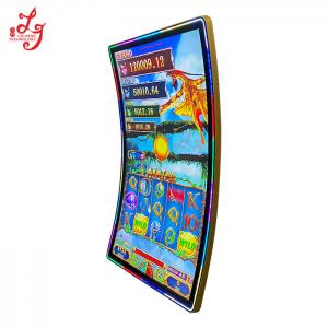 China 43 Inch Curved bayIIy Touch Screen Monitors With LED Lights Mounted For Sale on sale
