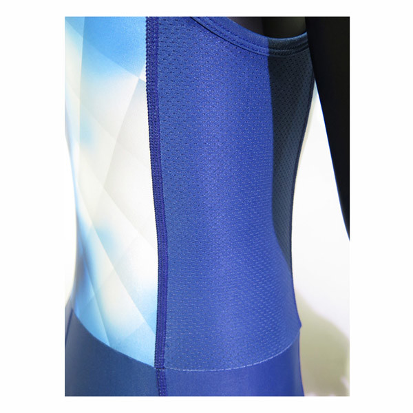 Blue Color Sublimation Rowing Sports Clothing Lycra Rowing Suit For Boating