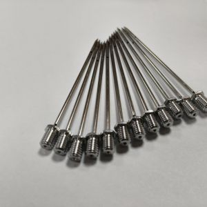 Double Layer Tubular Stainless Steel Needle With M6 Thread