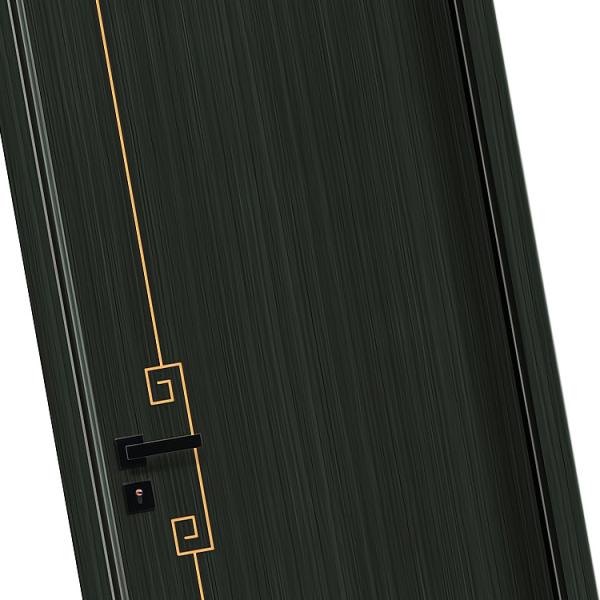 38dB Soundproof Interior Wooden Door With 30min Fire Resistance