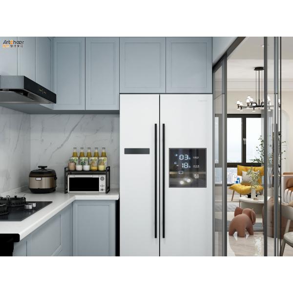 Adjustable Shelf Kitchen Cabinets and Drawers in Contemporary Solid Oak Furniture Design