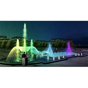 Small Garden Park Hotel Portable Dancing Movable Water Fountain