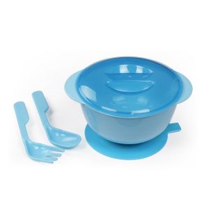 Quality Suction Pad BPA Free Baby Feeding Bowls And Spoons for sale