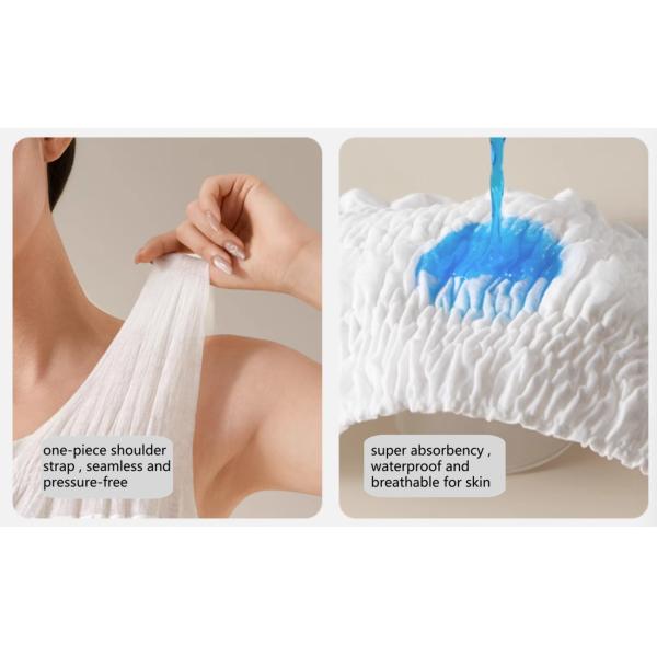 Wearable Disposable Breastfeeding Bra High Absorbency With Non Woven Fabric