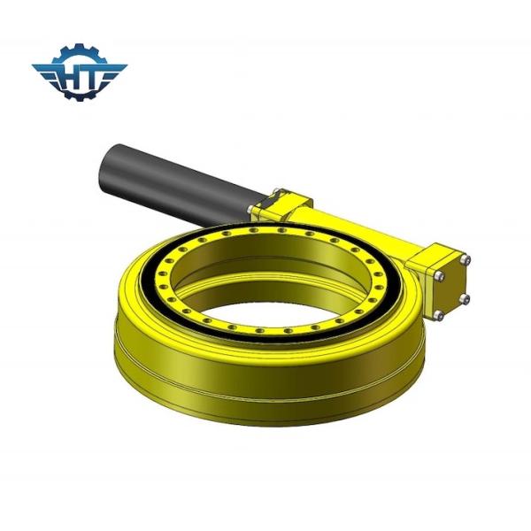 SE1 Slew Drive Gearbox With Small Gear Motor For Automatic Solar Tracking System