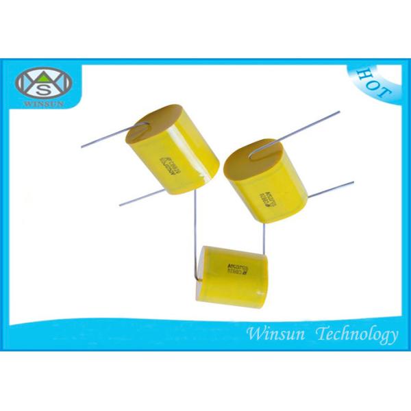Axial Polypropylene Metallized Polyester Film Capacitor CBB20T With High Capacitance