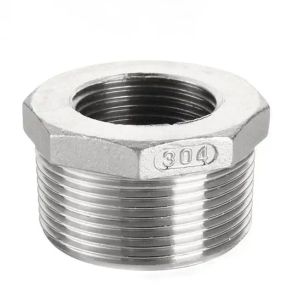 Quality Custom metal stainless steel left hand thread flange bushing for sale