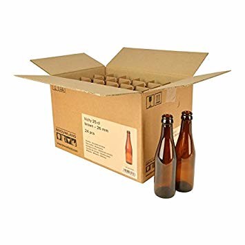 Custom logo Eco Friendly Food Packaging Brown corrugated wine shipping box