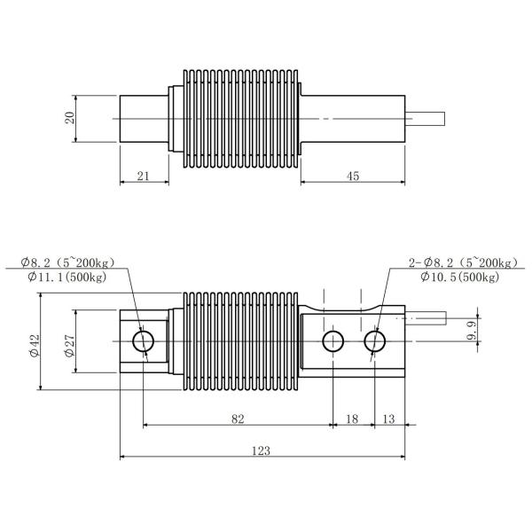 FIBOS FA509 Bending Beam Weight Load Cell 10 20 50 100 200 500kg High Accuracy